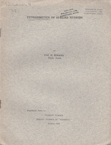 Cytogenetics of Species Hybrids