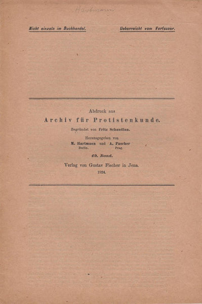 Der Ersatz der Fortpflanzung von Amoben durch fortgesetzte Regenerationen