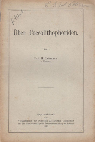 Uber Coccolithophoriden