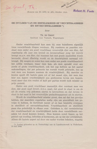 De Invloed van de Erfelijkheid op Vruchtbaarheid en Onvruchtbaarheid