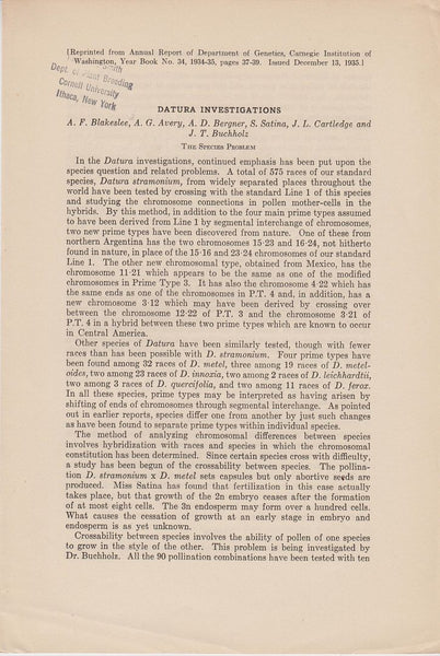 Datura Investigations