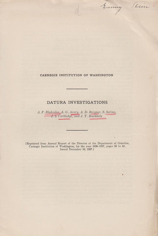 Datura Investigations