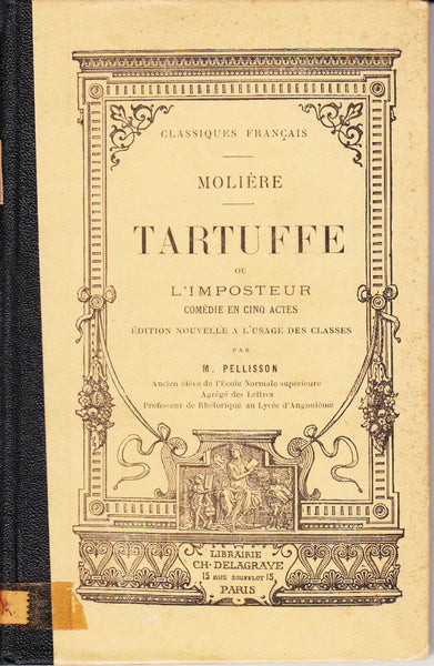 Tartuffe ou L'imposteur: Comedie en Cinq Actes