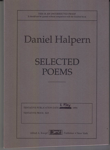 Selected Poems