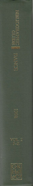 Bibliographic Guide to Dance 1998