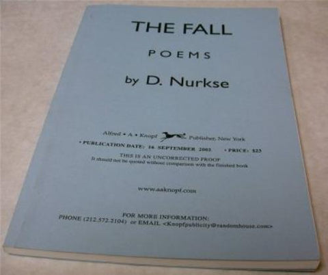 The Fall poems