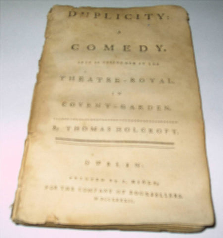 Duplicity: A Comedy as is performed at the Theatre-Royal in Covent-Garden