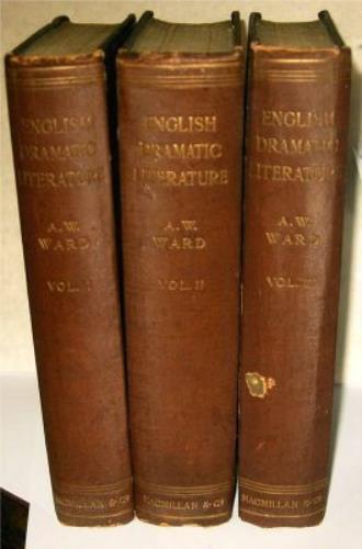 A History of English Dramatic Literature to the Death of Queen Anne