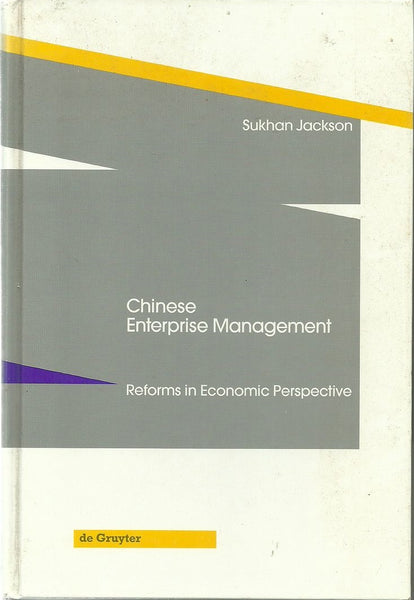 Chinese Enterprise Management: Reforms in Economic Perspective (De Gruyter Studies in Organization)