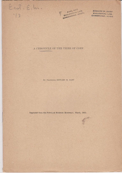 A Chronicle of the Tribe of Corn